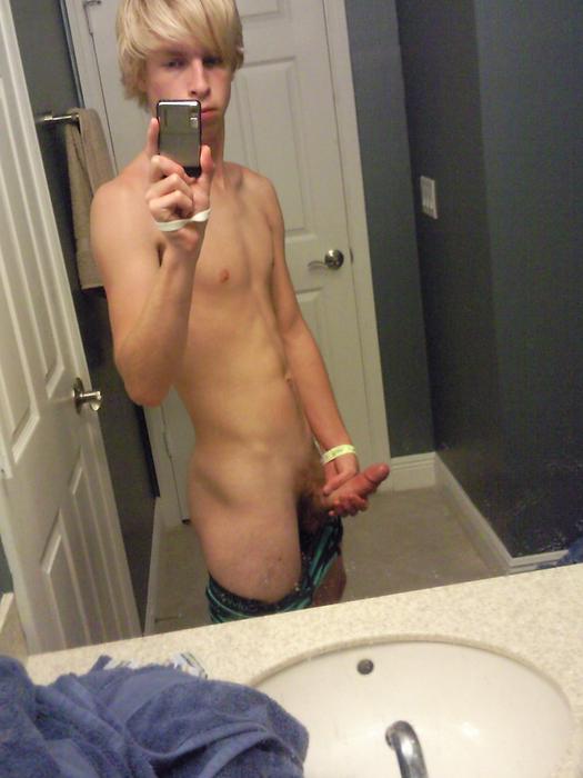 Blond Gay Twink Self Shot Blond Gay Twink Self Shot